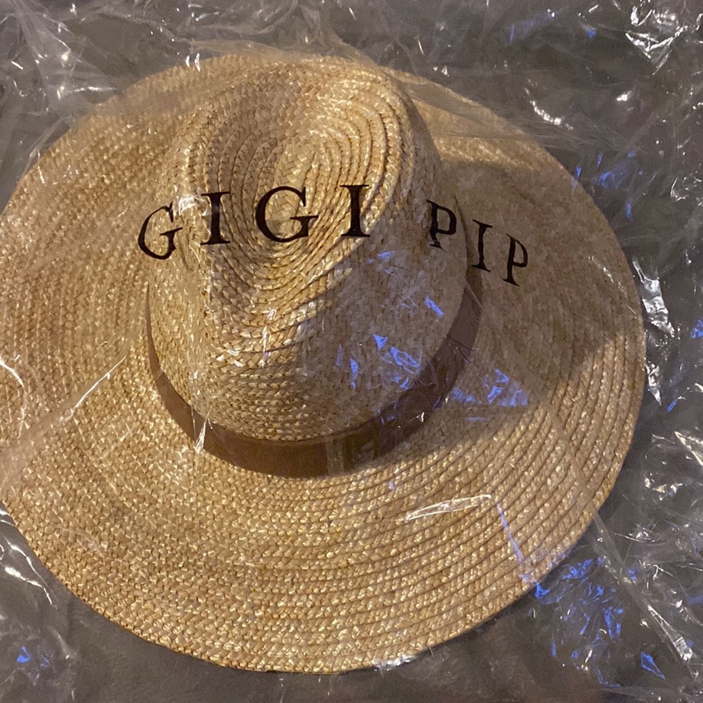Gigi Pip Isla Straw fedora